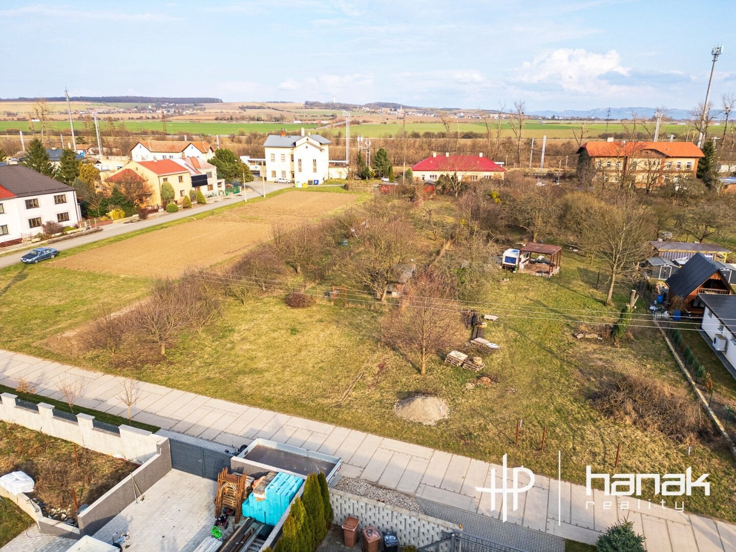 Stavebního pozemku 1 258 m²