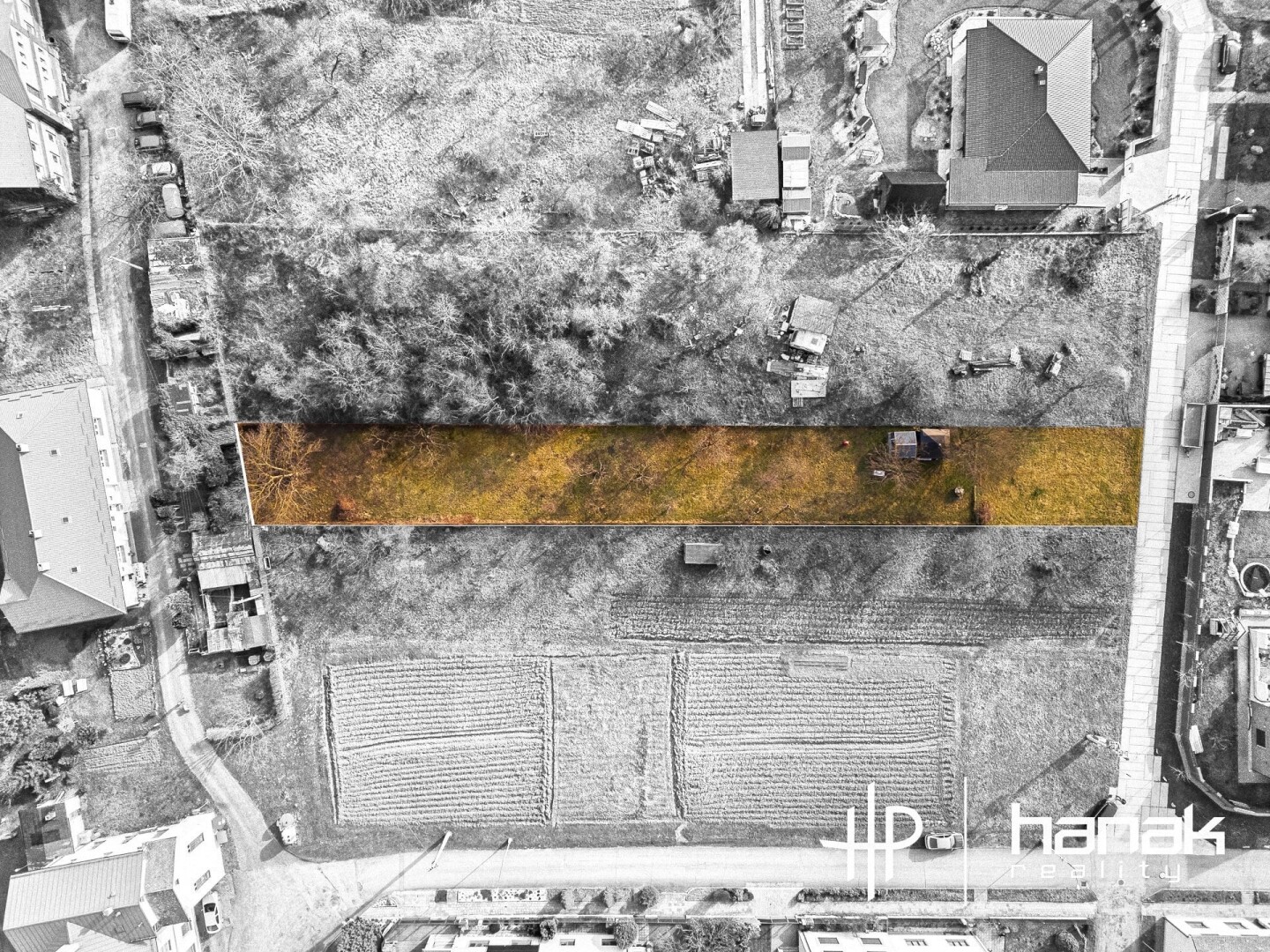 Stavebního pozemku 1 258 m²