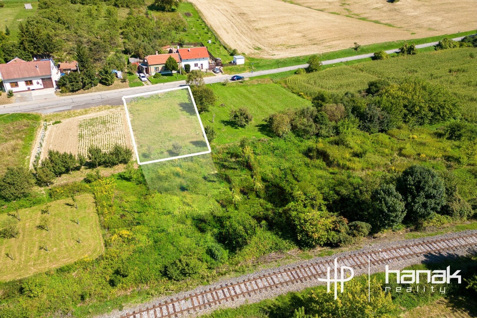 Stavebního pozemku 777 m²