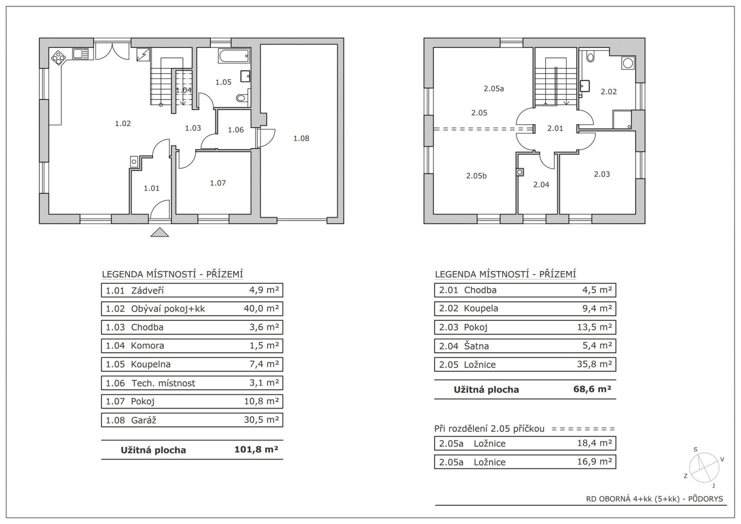 Rodinného domu 170 m²