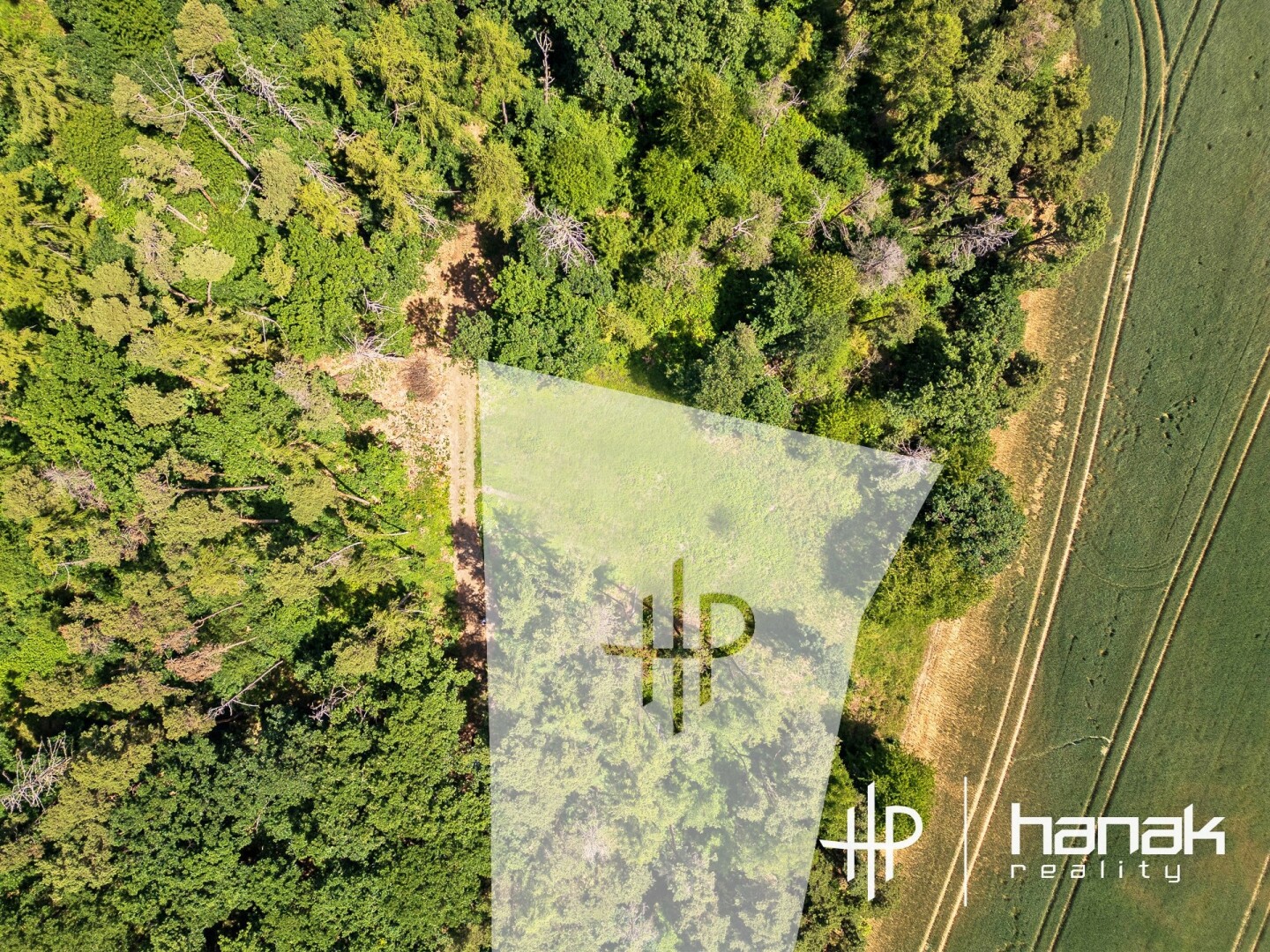 Rozlehlý pozemek pro rodinnou rekreaci (3 150 m²) v malebné obci