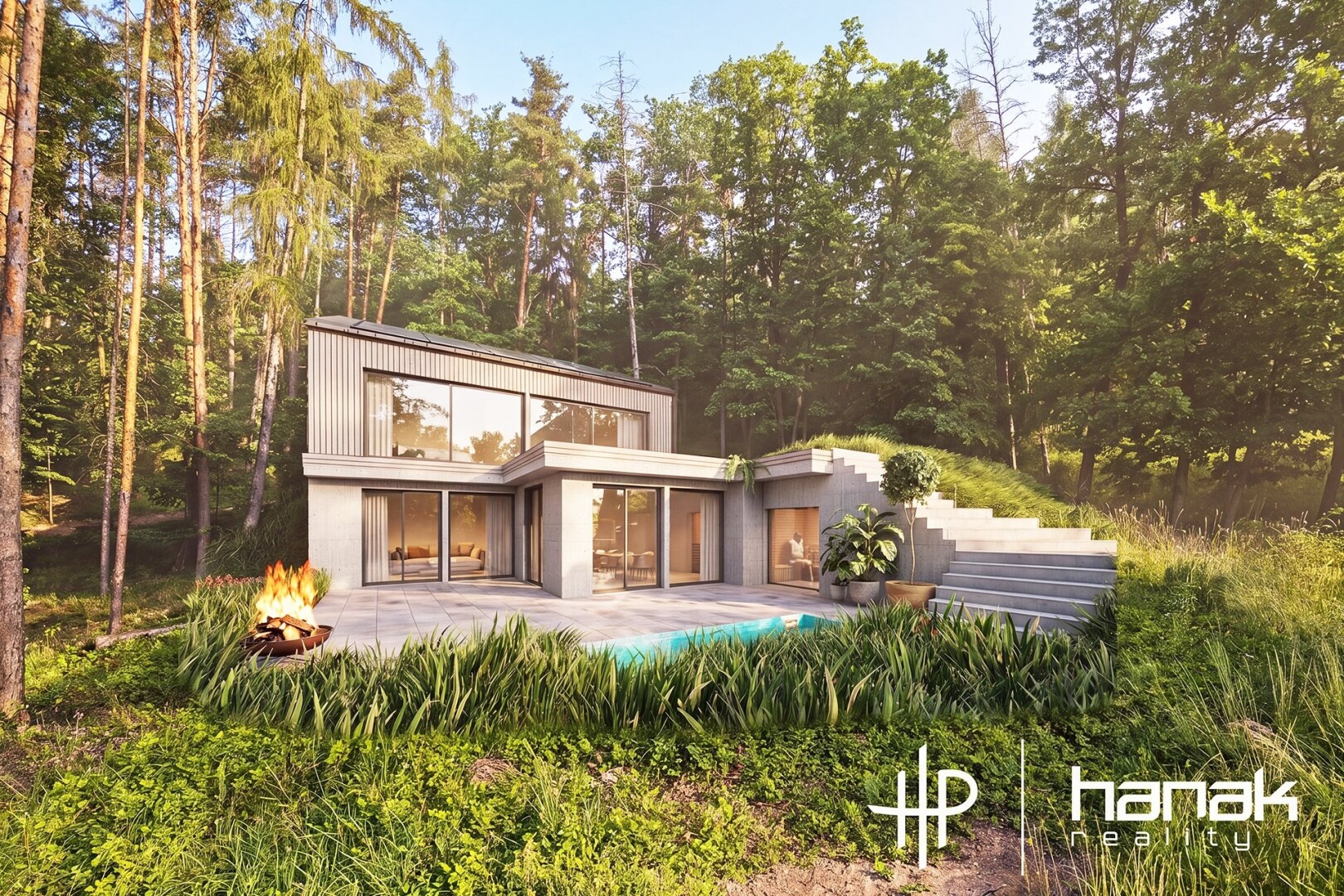 Rozlehlý pozemek pro rodinnou rekreaci (3 150 m²) v malebné obci